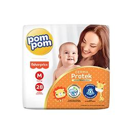 Fralda Pom Pom Derma Protek M 7896012879979